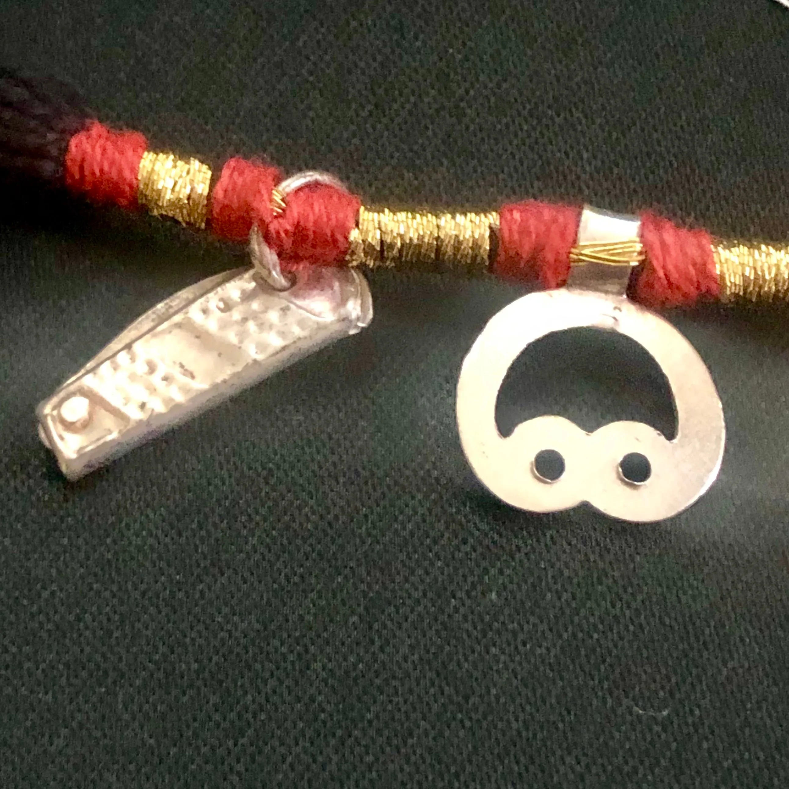 925 Silver Unisex Pendant to Ward off Evil Eye (Design 1)