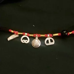925 Silver Unisex Pendant to Ward off Evil Eye (Design 1)