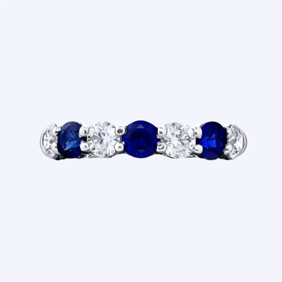 Alexandria Sapphire & Diamond Ring