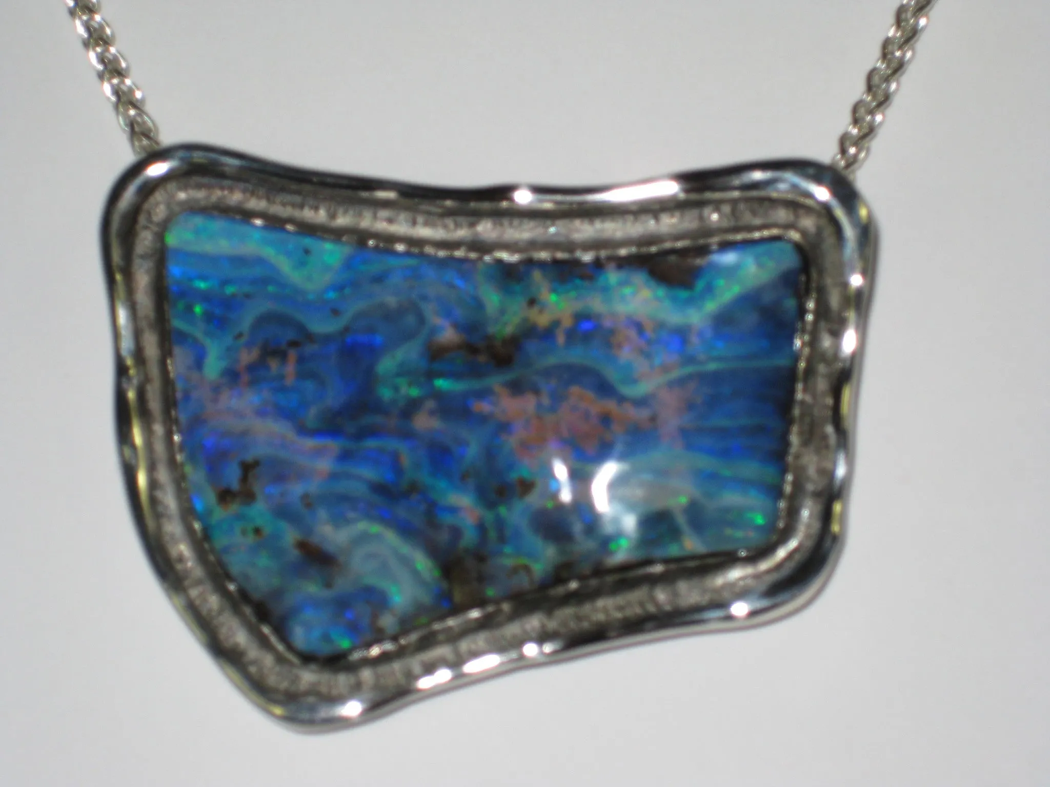 Boulder Opal pendant