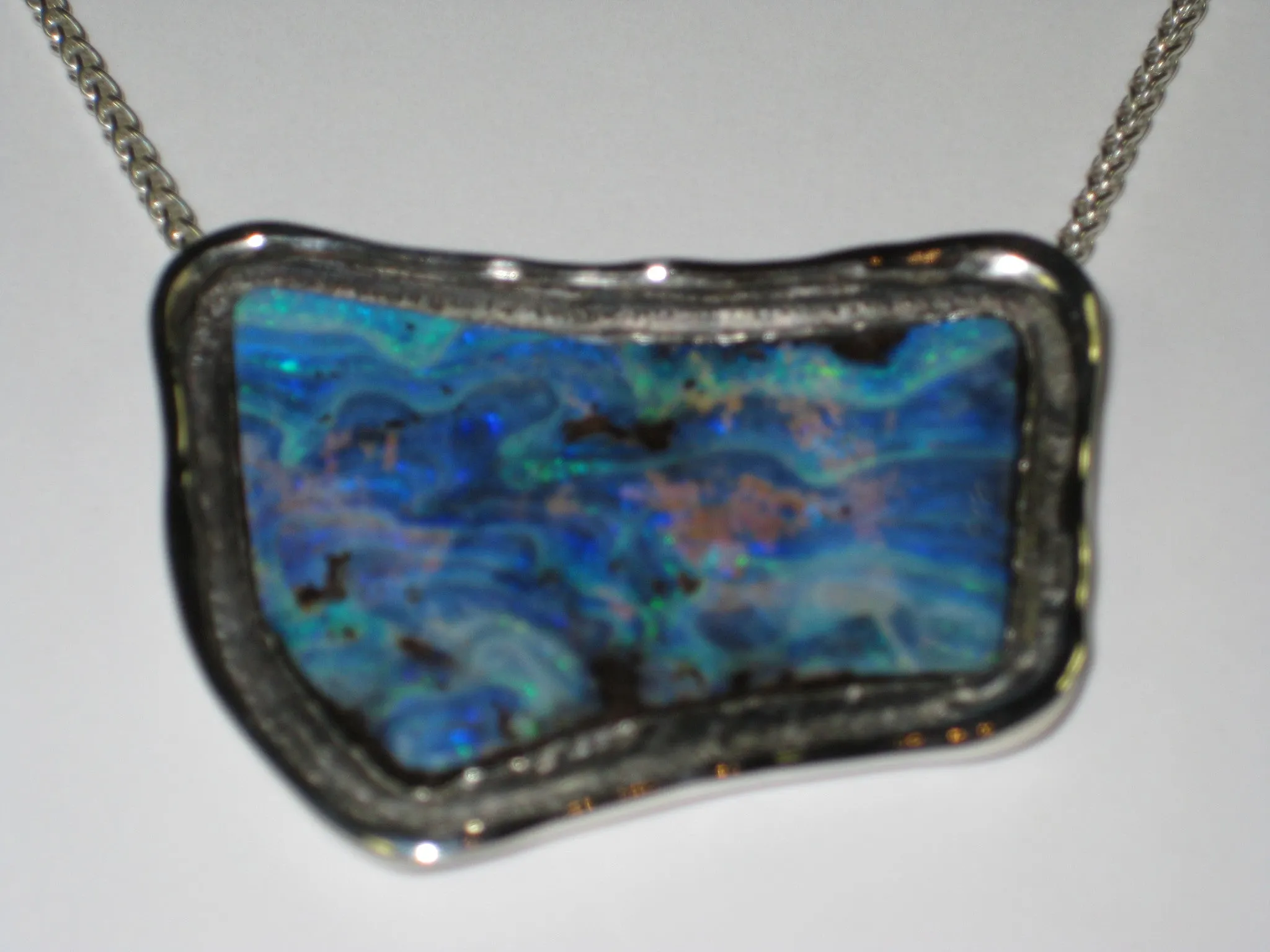Boulder Opal pendant