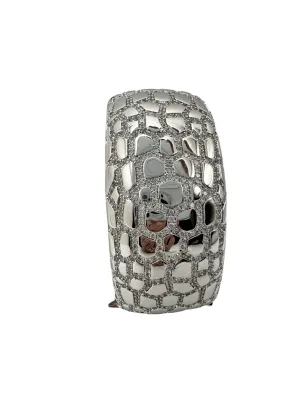 CZ Crackle Bangle