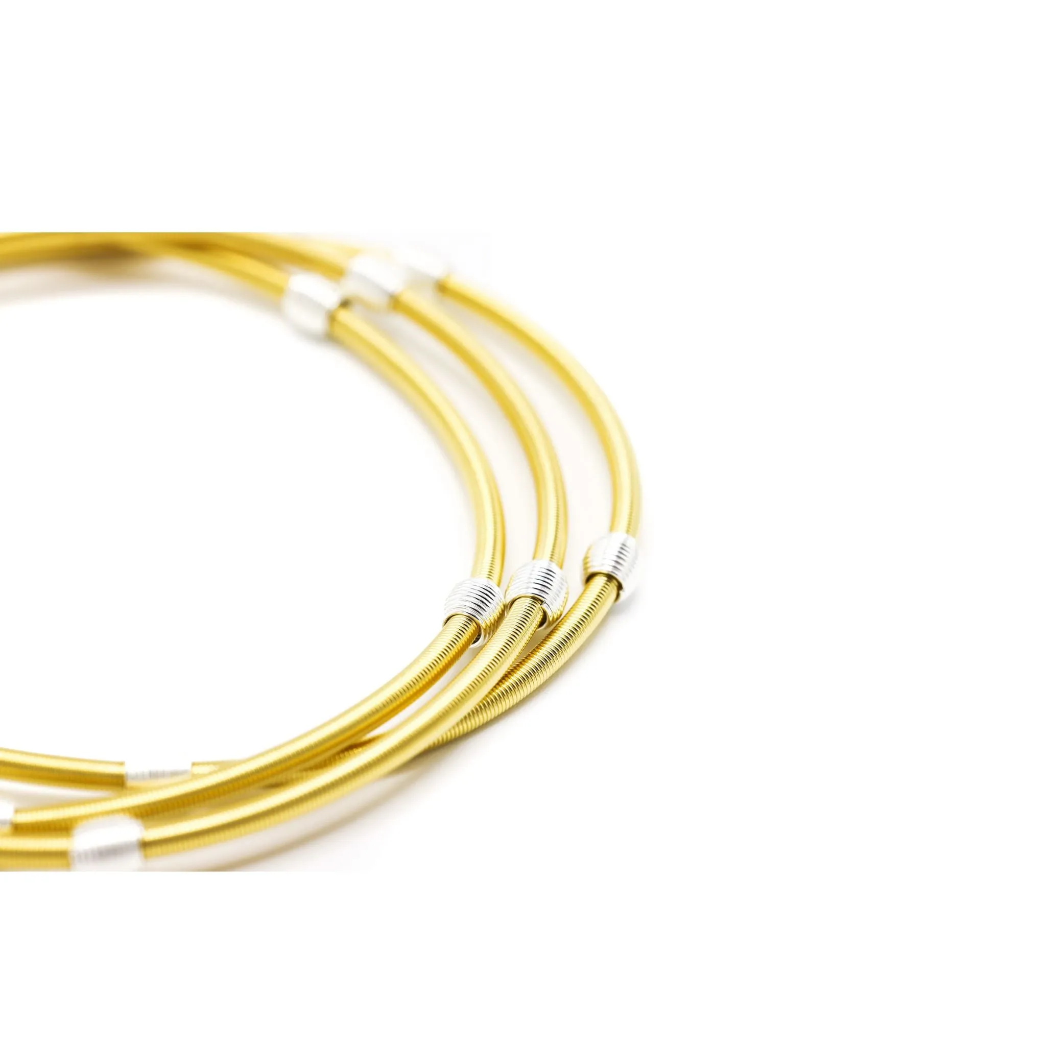 Gold Beaded DIA Bracelets