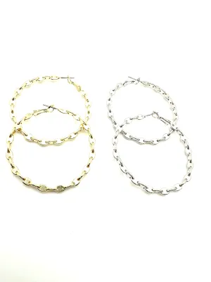 Leah Hoop Earrings