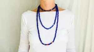 Mayan Crystal Necklace. Very Long!