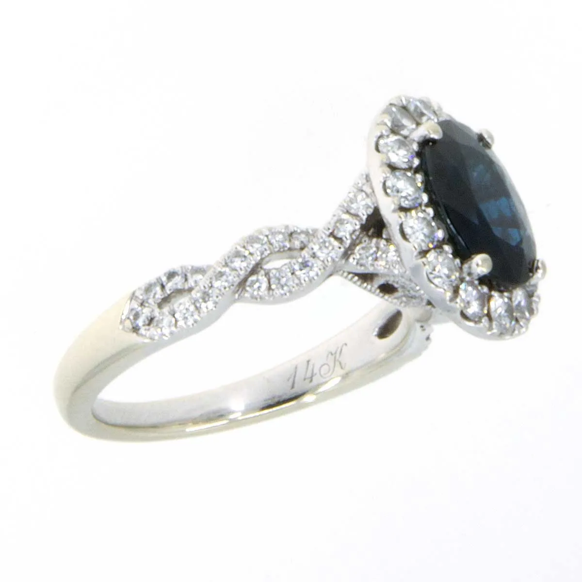 Neil Lane Sapphire & Diamond Bridal Set