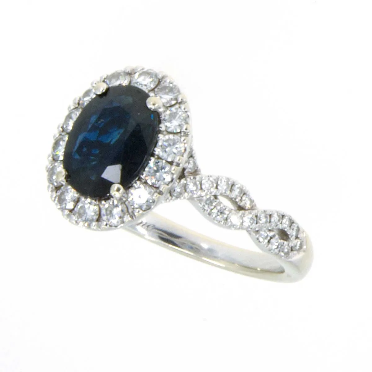 Neil Lane Sapphire & Diamond Bridal Set