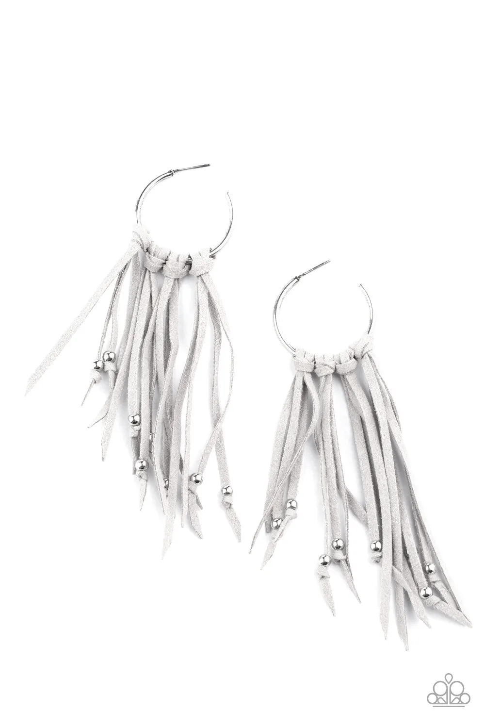 No Place Like HOMESPUN - Silver Earring