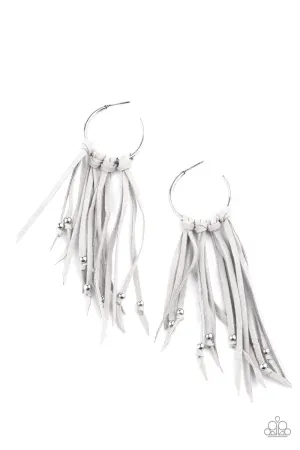 No Place Like HOMESPUN - Silver Earring
