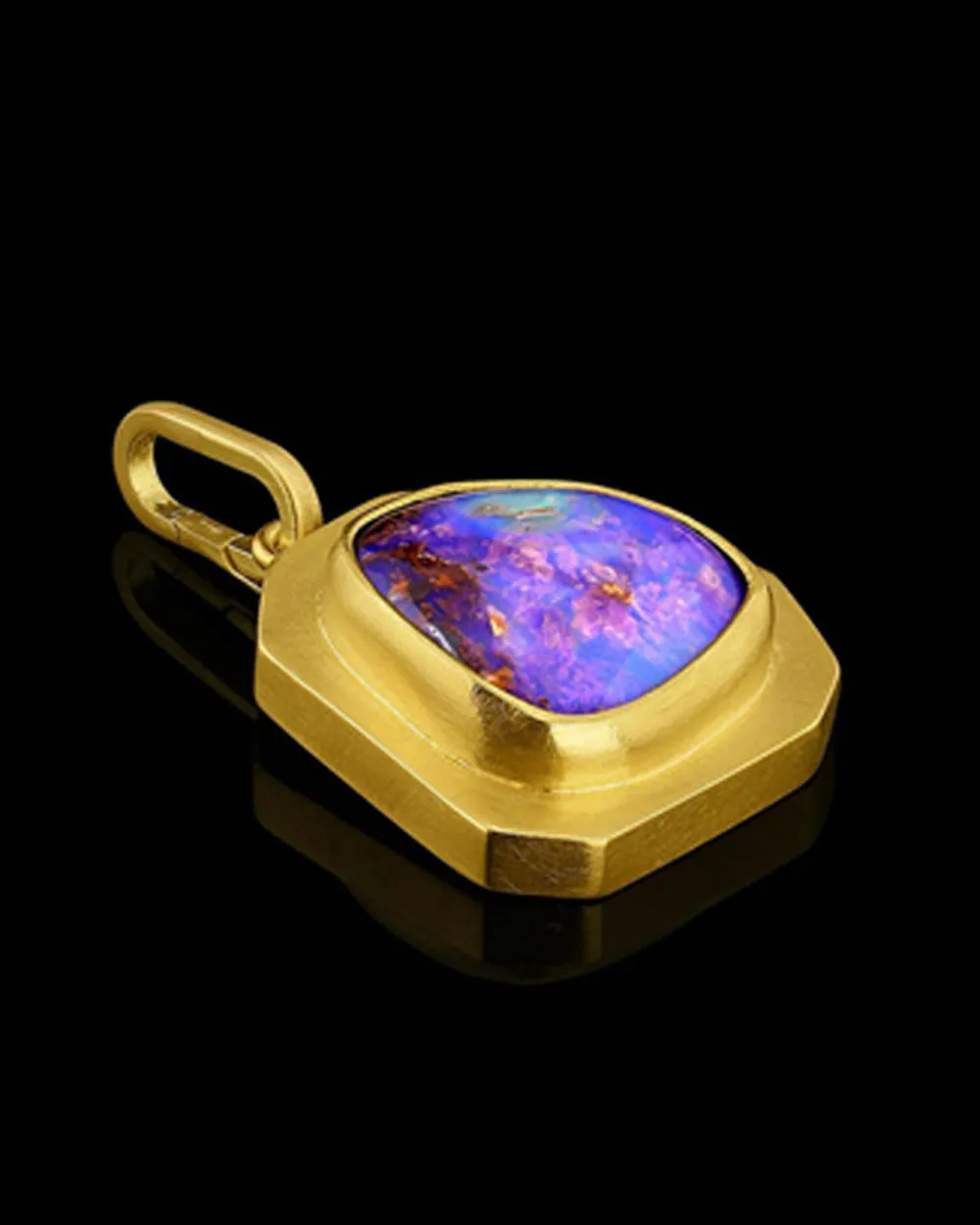 Opal Frame Pendant