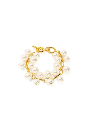 Pearl Cluster Bracelet