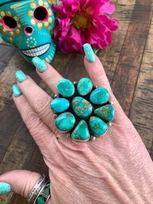 Sonoran Gold Cluster Ring Sz 7 1/2