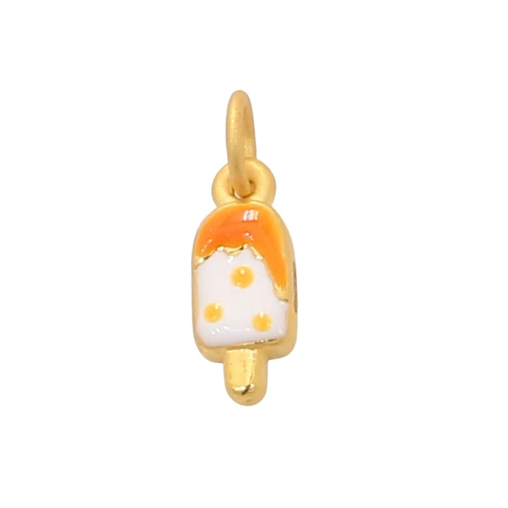 Taka Jewellery 999 Pure Gold Ice Cream Pendant