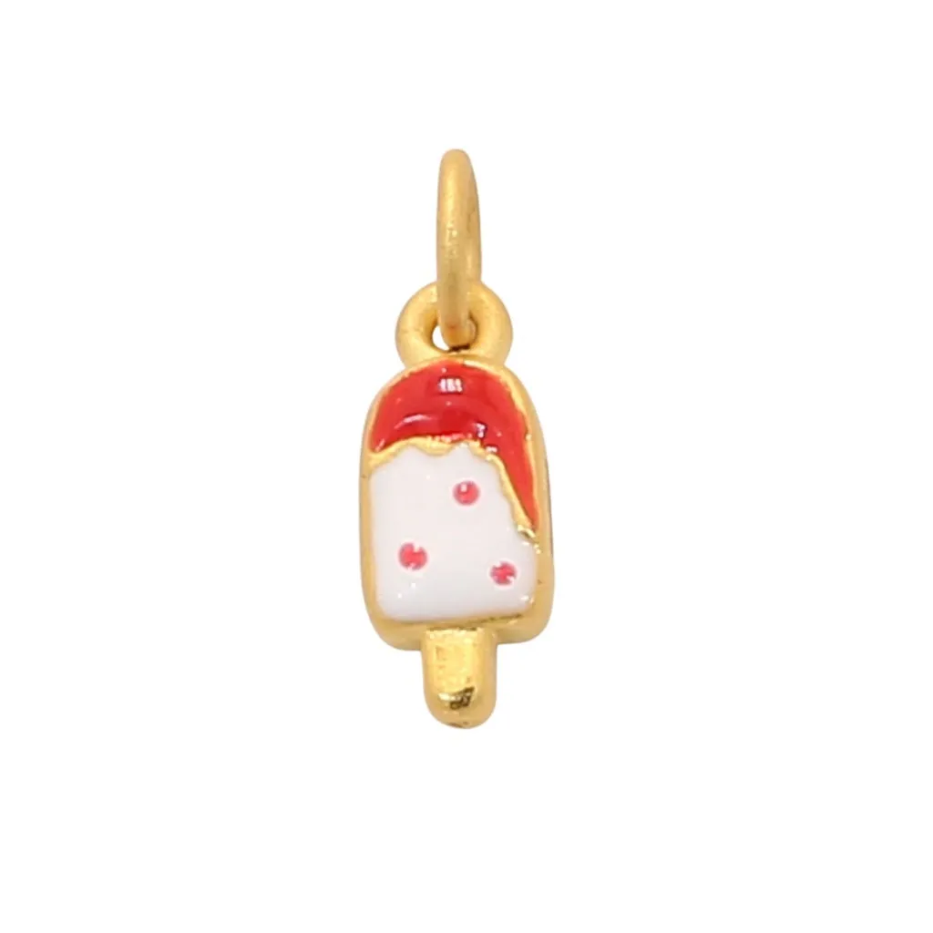 Taka Jewellery 999 Pure Gold Ice Cream Pendant