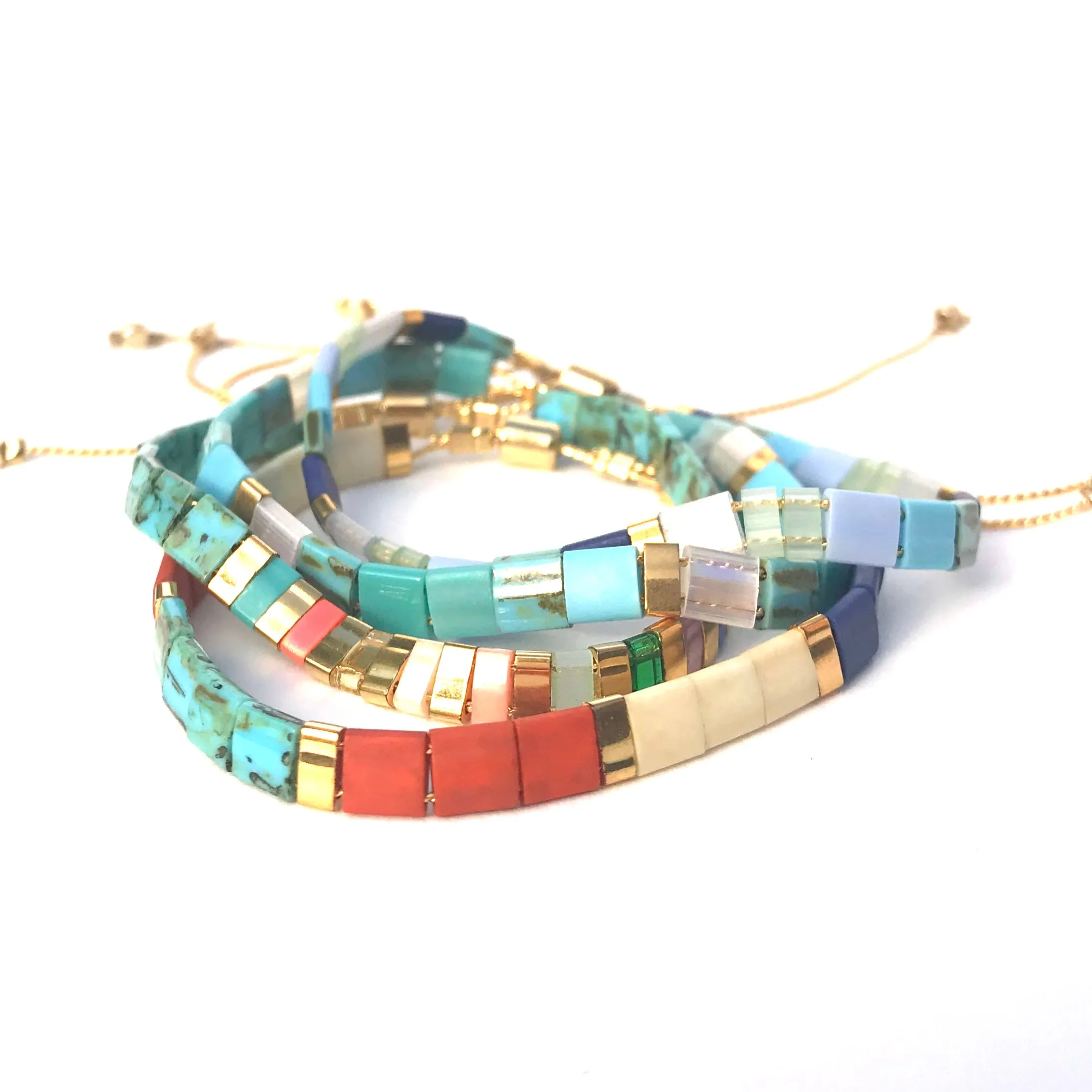 WATERFALL TILE BRACELET